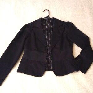 GUESS Black Tailored Blazer Sz L
